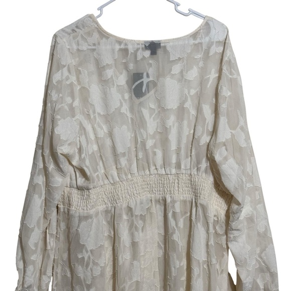 Torrid NWT Chiffon clip floral high low top pristine women’s size 2X - Picture 9 of 10